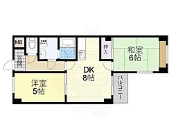 万代東マンション 2階/-