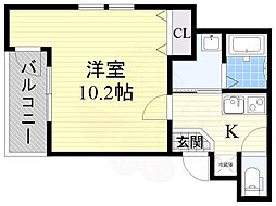 フジパレス粉浜2番舘 2階/-