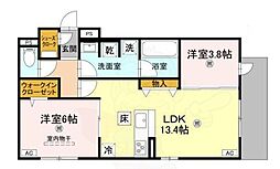 クラシスト苅田EAST 1階/-