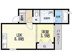 岩伸リバーコート住吉 2階