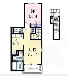 グラン ソレイユ 2階