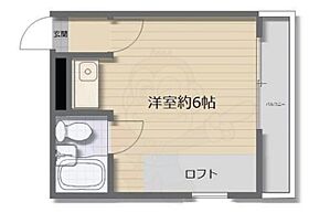 2階 / ワンルーム / 12㎡