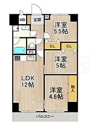 パークモダン住之江公園 3階