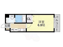 FDSFiore 1Kの間取図画像