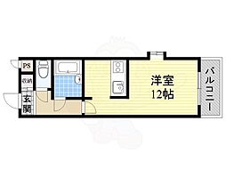 メゾン・ド・ソンジュ ワンルームの間取図画像
