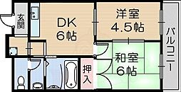 グランデージ元浜 4階