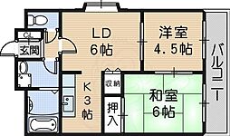 レボンヌ尼崎 2階