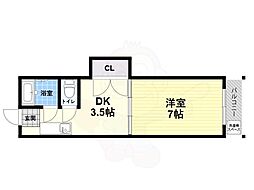 間取図画像 1DK