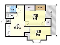 ピオーネ西難波 1階