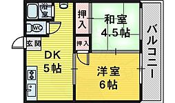 三国ヶ丘駅 4.5万円