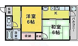 間取図画像 2K
