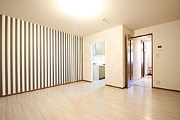 JR阪和線 上野芝駅 徒歩17分の賃貸テラスハウス 1階2LDKのリビング/ダイニング