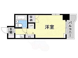 メゾン・ド・フェニックス 1Kの間取図画像
