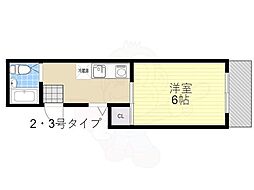 ヴィラ堺 4階/-
