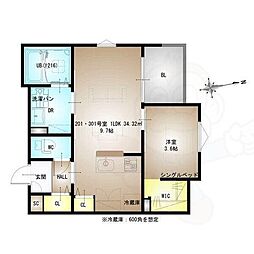 南海線 七道駅 徒歩2分 3階/-