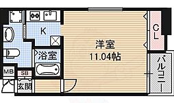 プライムス堺駅前フェニックス通り 1Kの間取図画像