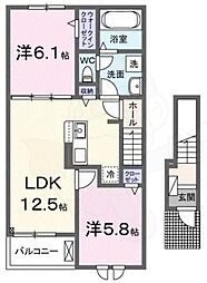 ゾーナ・ヴェルデ2番館 2階/-