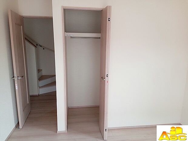 2026.1.20撮影　1階洋室クローゼット