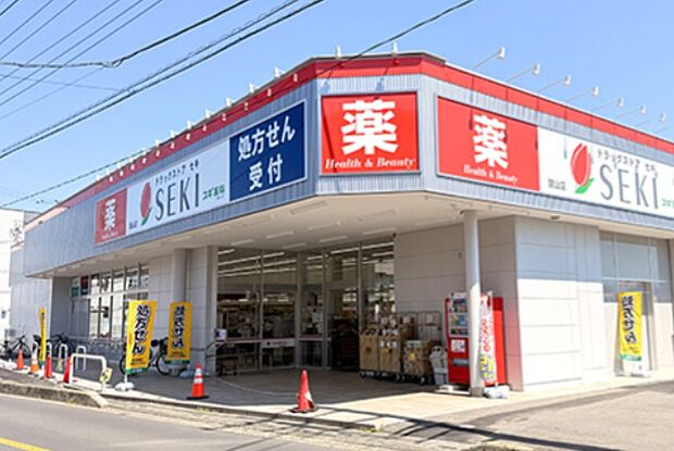 ドラックストア セキ関山店【550ｍ】