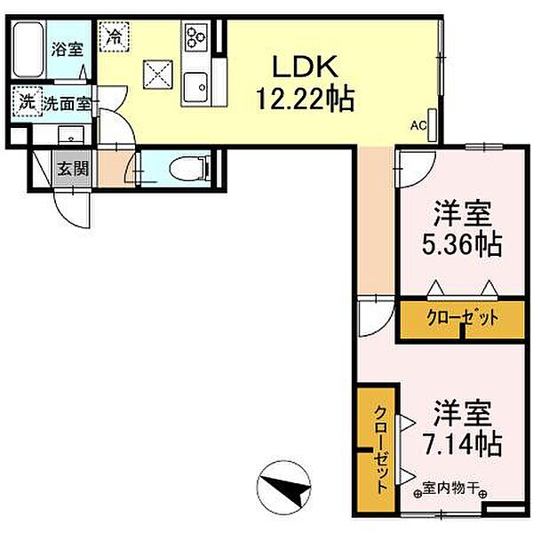 同じ建物の物件間取り写真 - ID:213096924059