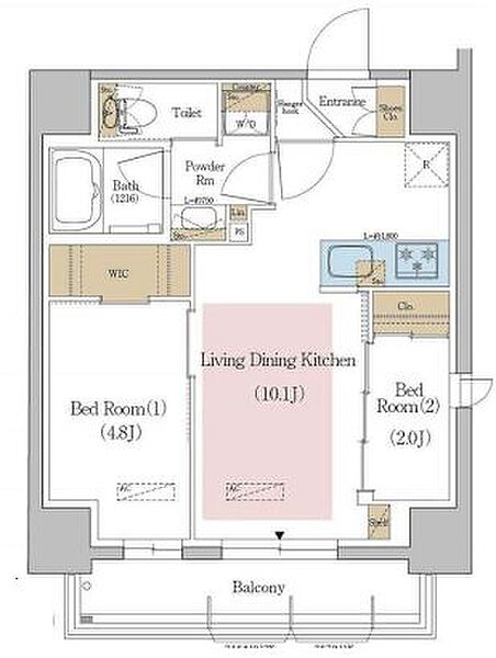 同じ建物の物件間取り写真 - ID:213101364714