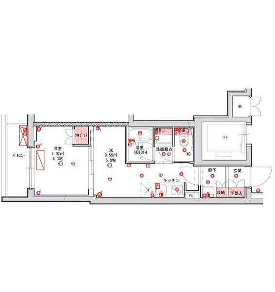 同じ建物の物件間取り写真 - ID:213101779763