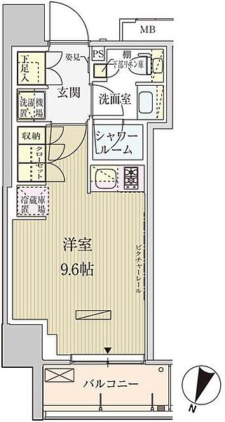 同じ建物の物件間取り写真 - ID:213102543940