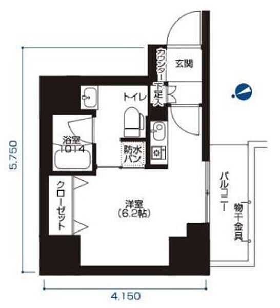 同じ建物の物件間取り写真 - ID:213103099096