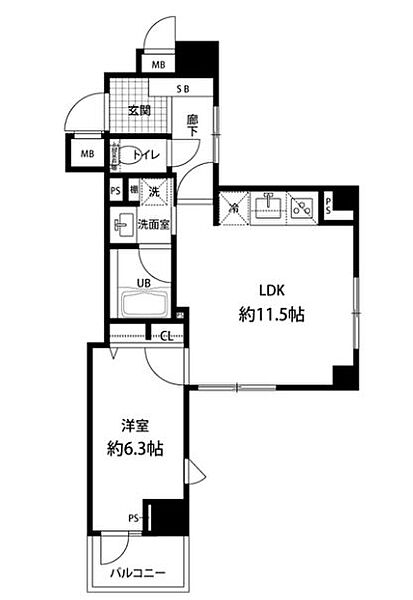 同じ建物の物件間取り写真 - ID:213105025885