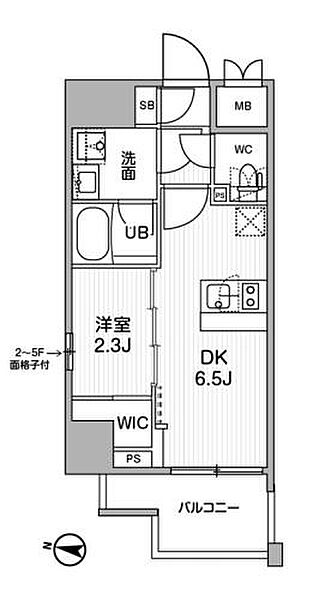 シーフォルム木場II（SYFORME木場II） 401｜東京都江東区東陽１丁目(賃貸マンション1DK・4階・25.30㎡)の写真 その2