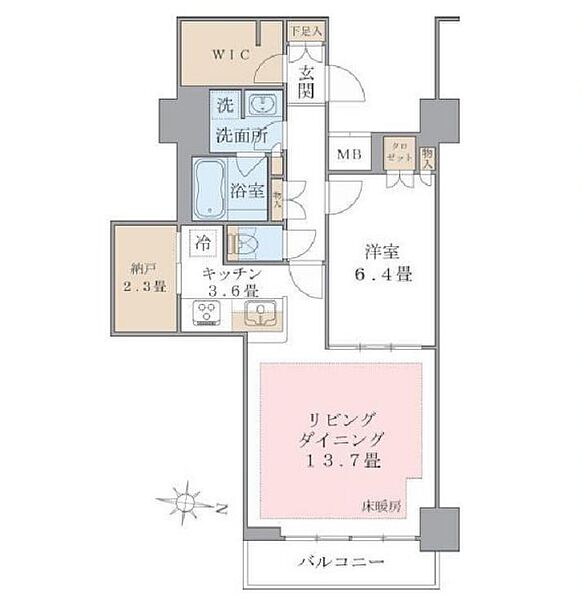 同じ建物の物件間取り写真 - ID:213106378887