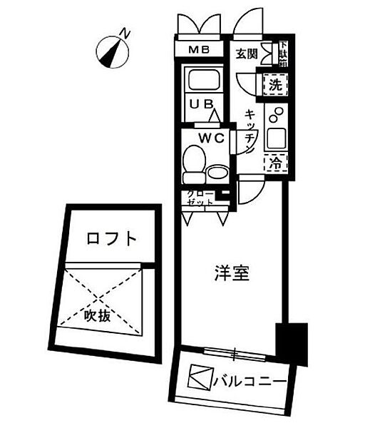 同じ建物の物件間取り写真 - ID:213106599482