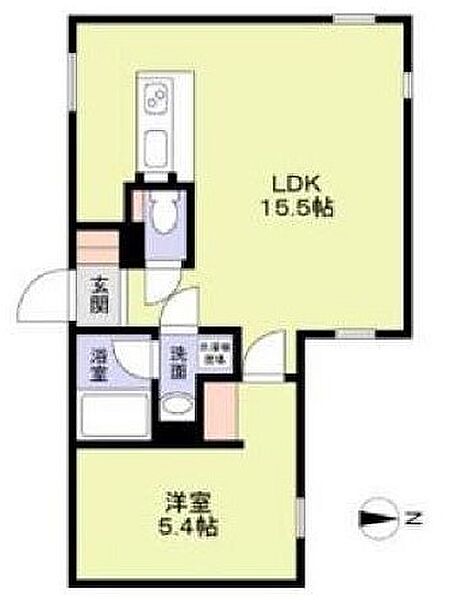 同じ建物の物件間取り写真 - ID:213107090547