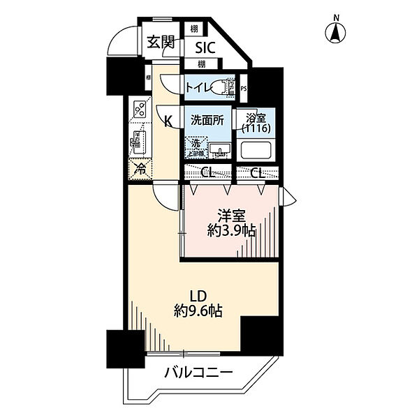 同じ建物の物件間取り写真 - ID:213107231305