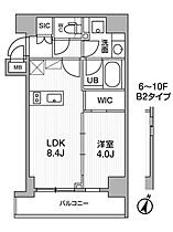 シーズンフラッツ門前仲町 1002 ｜ 東京都江東区永代２丁目34-8（賃貸マンション1LDK・10階・32.47㎡） その2