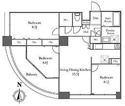 間取図画像 3LDK