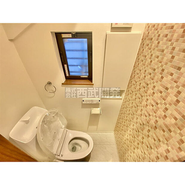 温水洗浄便座付のトイレで毎日清潔・快適