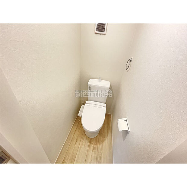 温水洗浄便座付のトイレで毎日清潔・快適