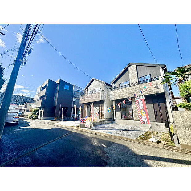 堂々完成、内覧予約受付中です/現地全景