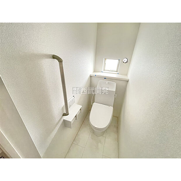 温水洗浄便座付のトイレで毎日清潔・快適