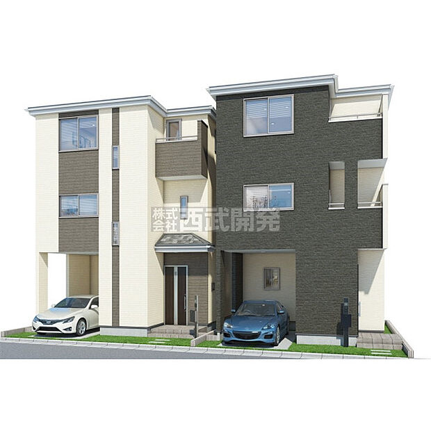 全体完成予想図(図面を基に作成したもので実際とは異なる場合がございます)