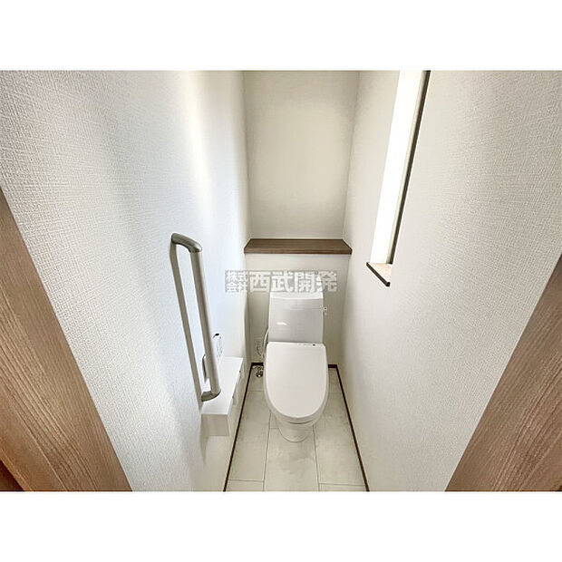 温水洗浄便座付のトイレで毎日清潔・快適