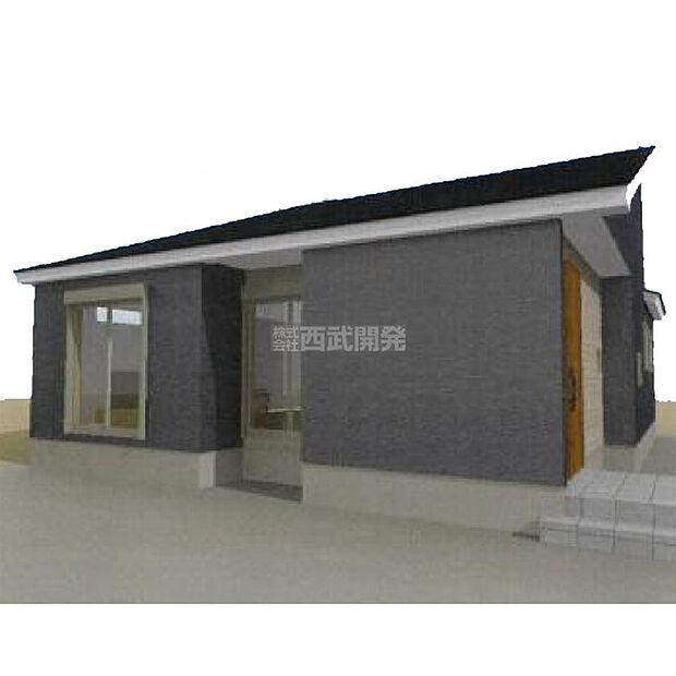 建物完成予想図(図面を基に描いたもので実際とは異なります)