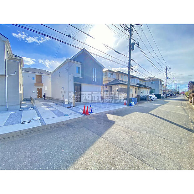 現地全景/閑静な住宅街です。