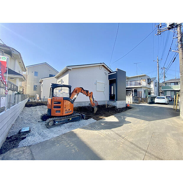 3月3日撮影/まもなく完成いたします。内覧可能です。