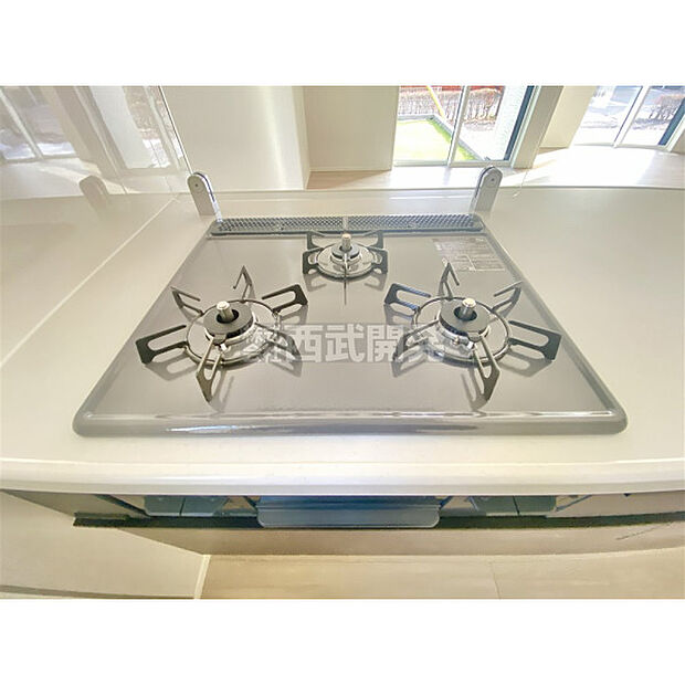 3口あるので調理も一気にできます