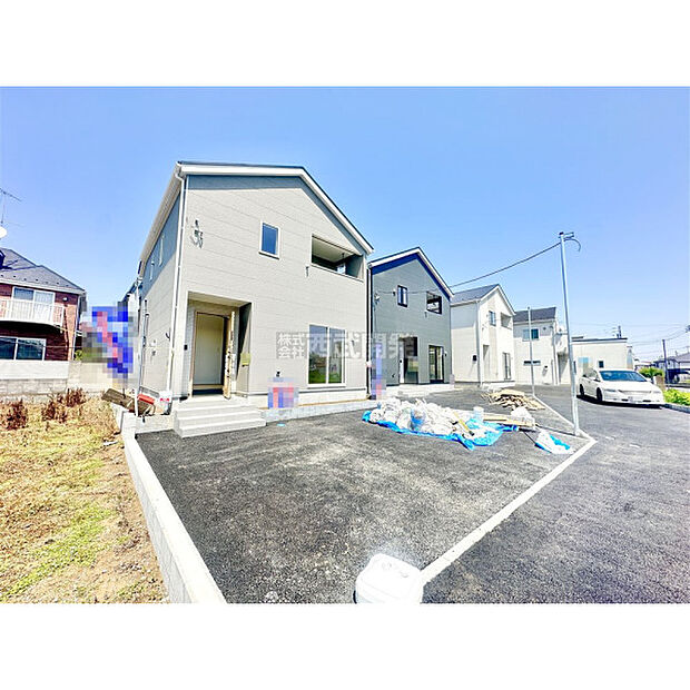 完成につきごゆっくりとご見学いただけます。/現地全景