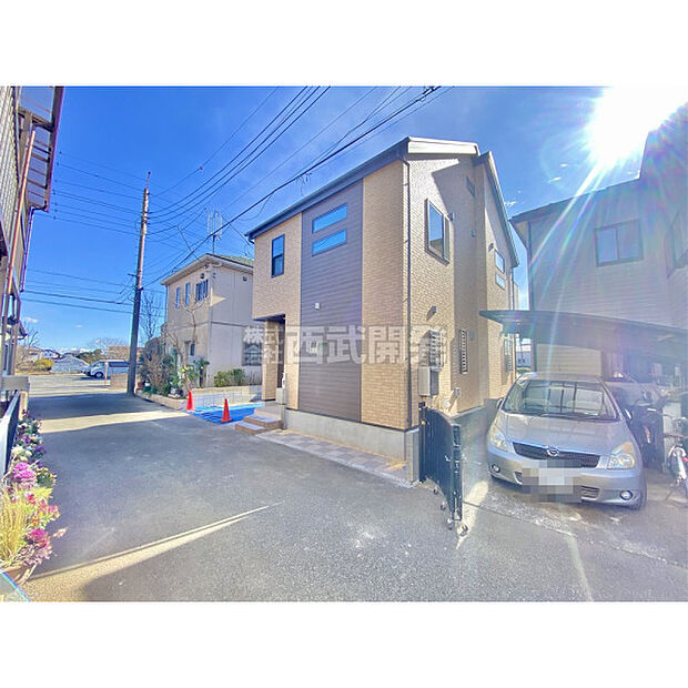 建物完成しました。いつでも室内を見学いただけます。(1月22日撮影)