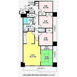 間取図画像 4LDK