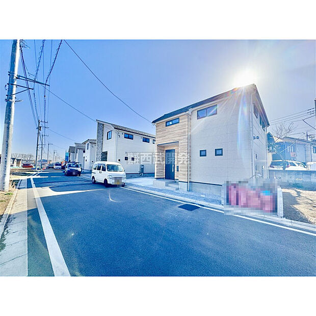 内覧予約受付中です。/現地全景(2月19日撮影)